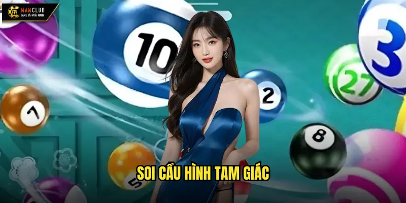 soi cầu hình tam giác